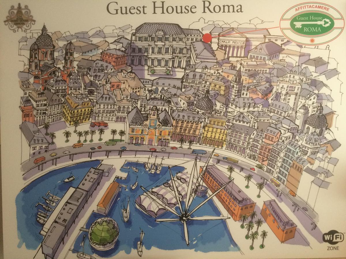 Guest House Roma 热那亚 外观 照片